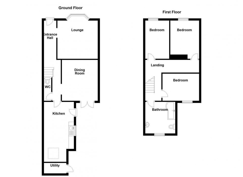 Floorplan for Corporation Street,,Stafford