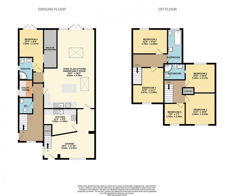 Floorplan for Cherry Tree Road, Rainham Kent
