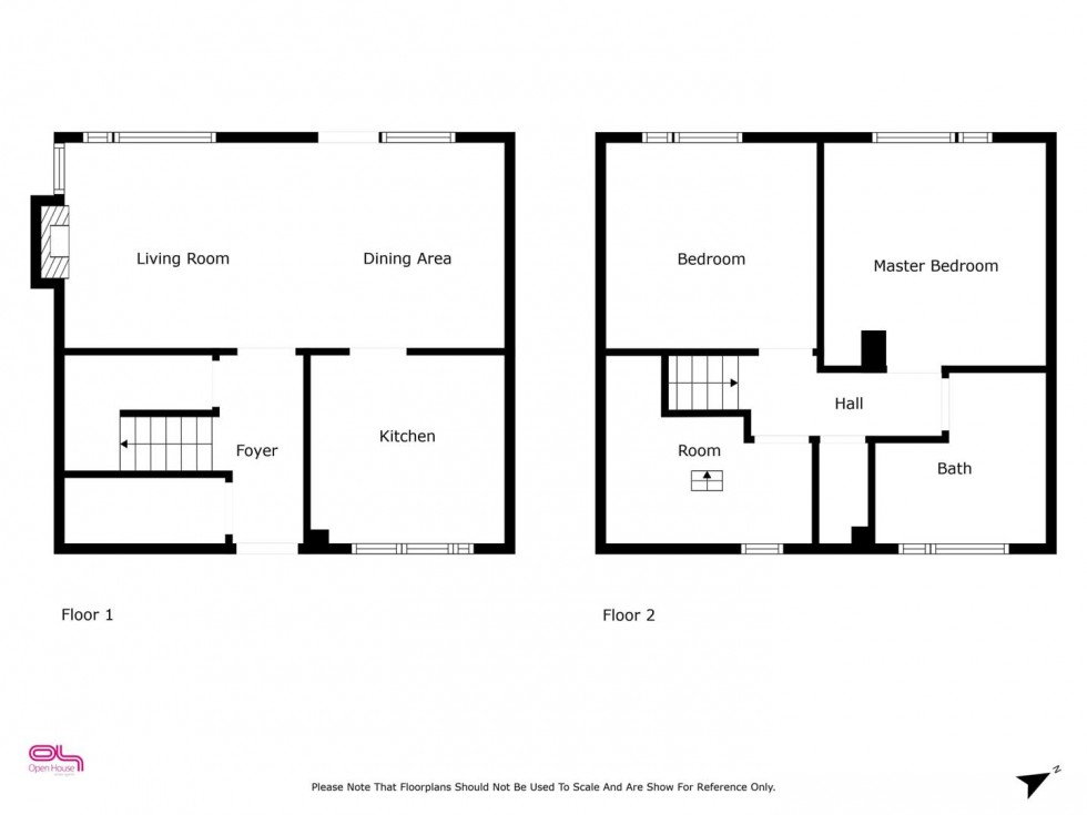 Floorplan for Moores Close, Burton-On-Trent