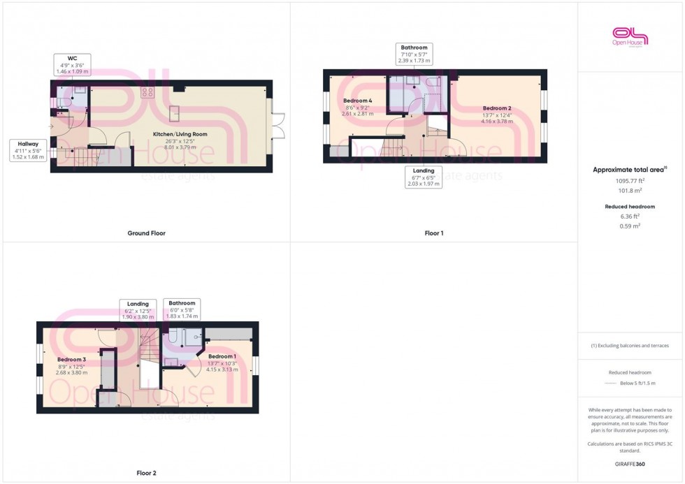 Floorplan for Westview Close, Peacehaven