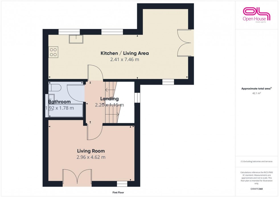 Floorplan for Spruce Way, Stafford