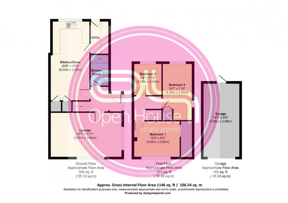 Floorplan for Thorn Street, Woodville