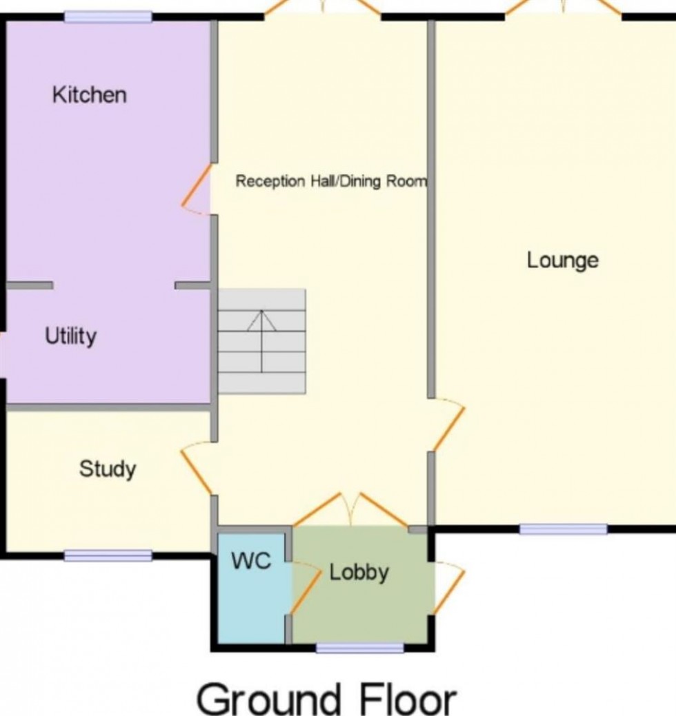 Floorplan for Derwent Road, Burton-On-Trent