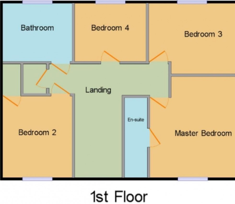 Floorplan for Derwent Road, Burton-On-Trent