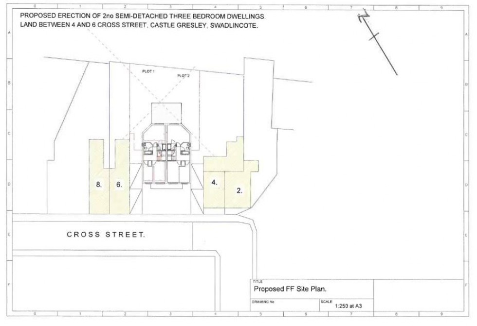 Floorplan for Cross Street, Castle Gresley, Swadlincote
