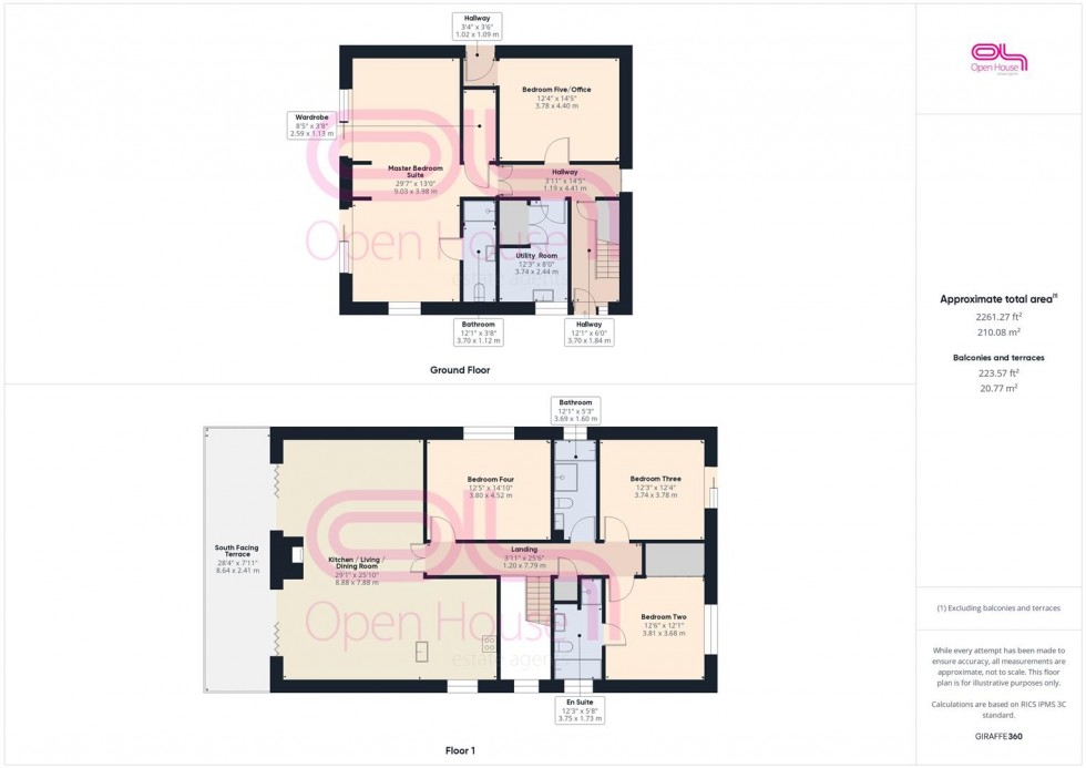 Floorplan for The Compts, Peacehaven