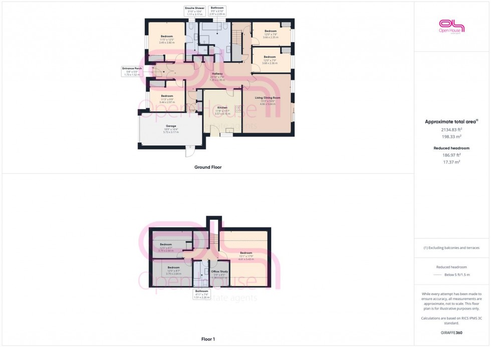 Floorplan for Roderick Avenue Peacehaven