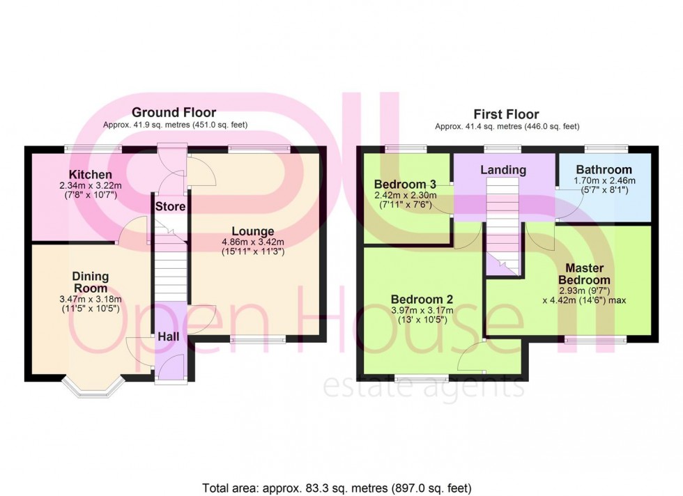 Floorplan for Raikes Road, Bolton