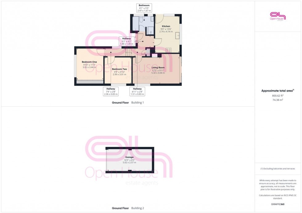 Floorplan for St. Leonards Road, Newhaven