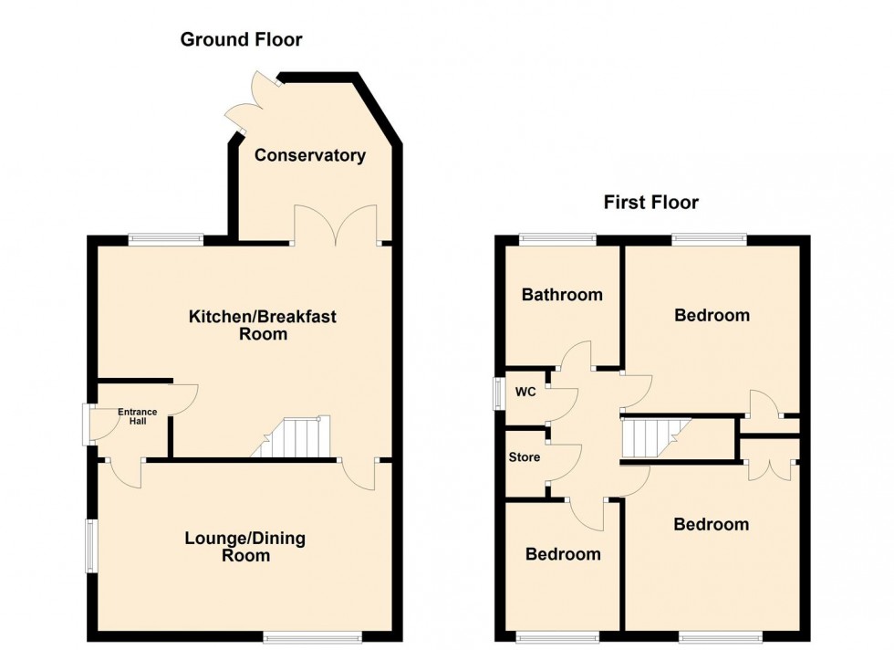 Floorplan for Tall Pines, Stafford