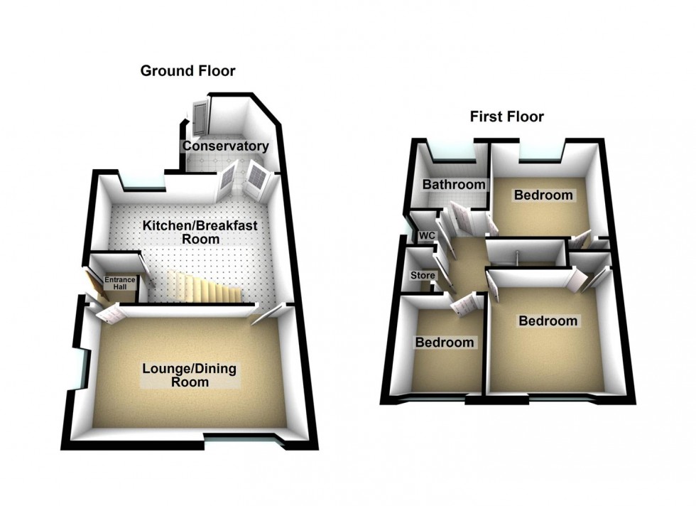Floorplan for Tall Pines, Stafford