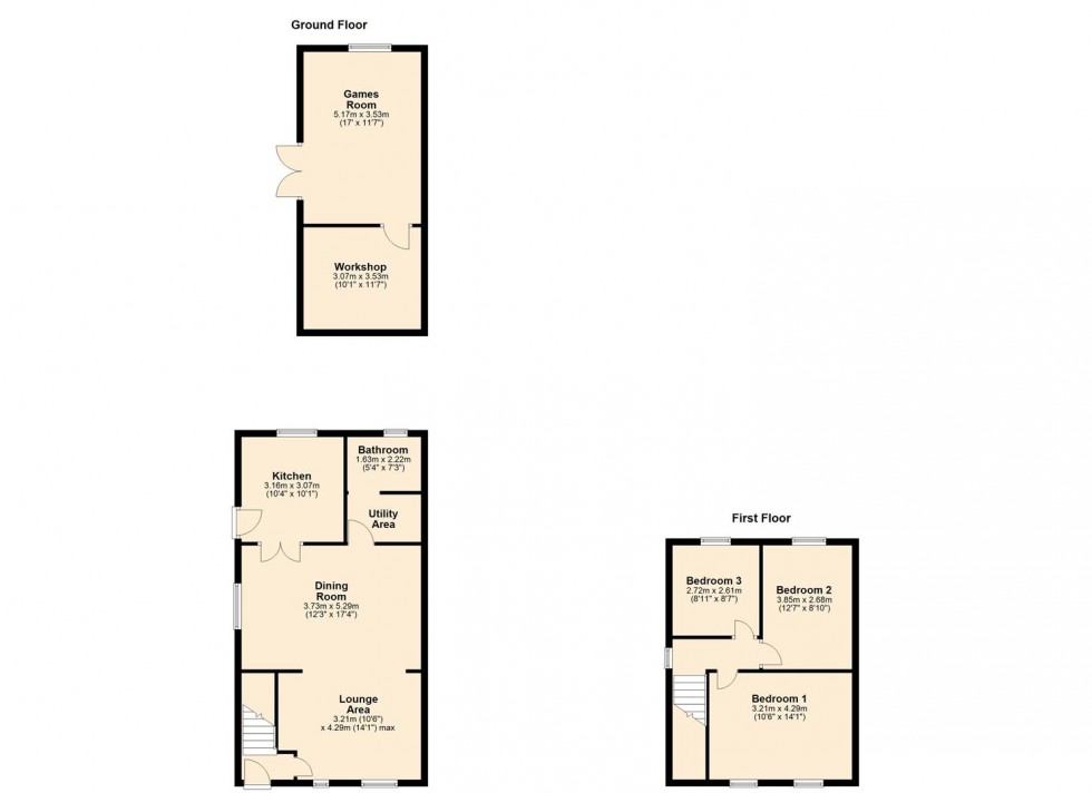 Floorplan for St. Marys Terrace, Middleton