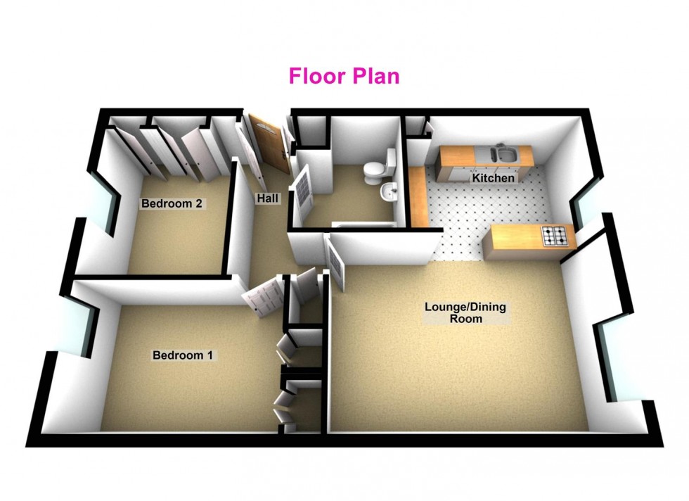 Floorplan for Quarry Close, Handbridge