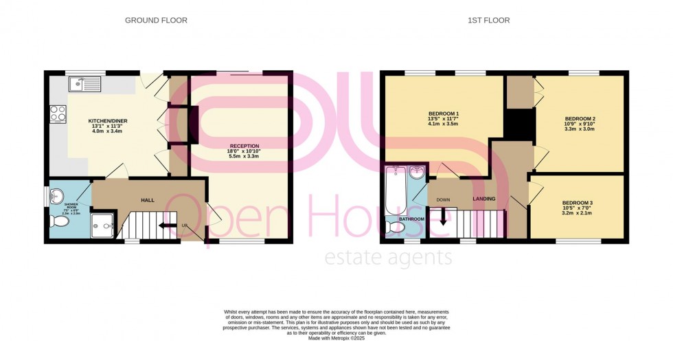 Floorplan for Blanchards, Chipping Sodbury