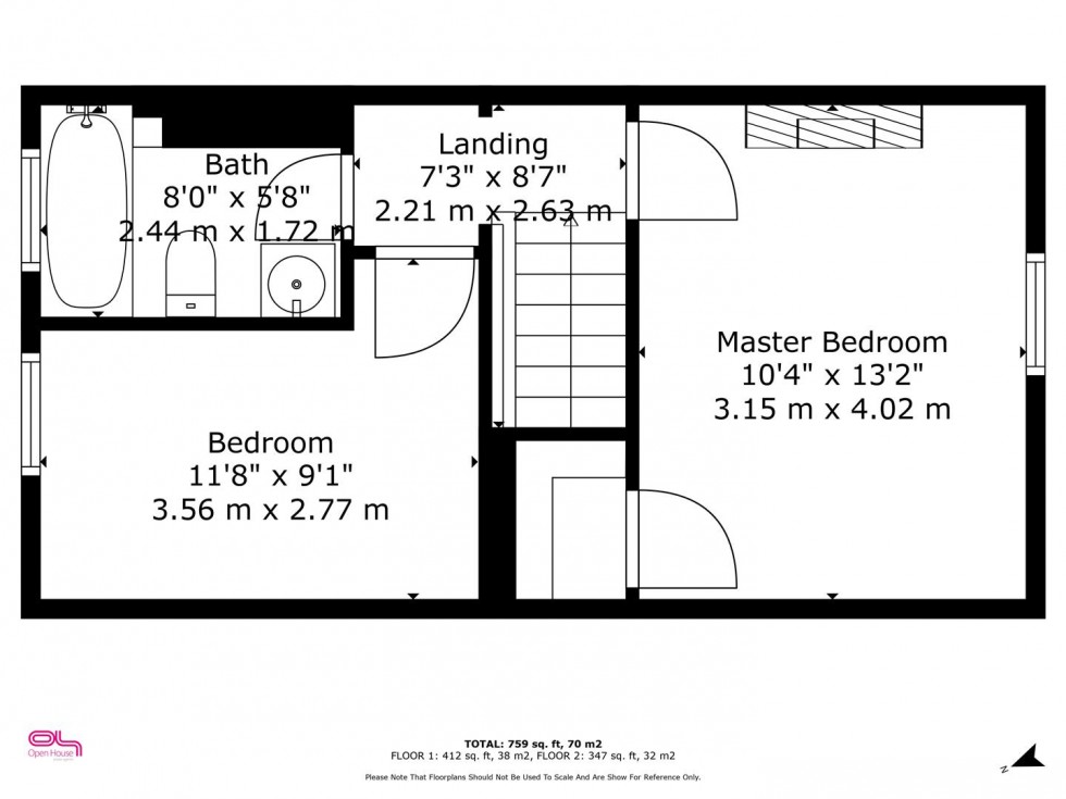 Floorplan for Hawfield Lane, Burton-On-Trent