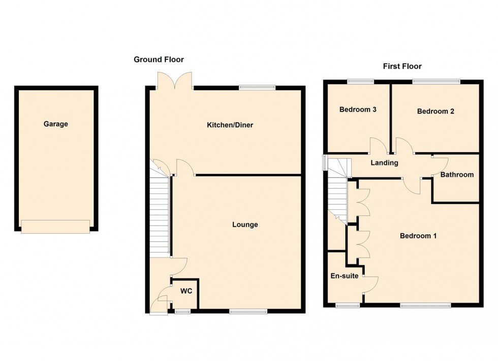 Floorplan for Plover Green, Stafford