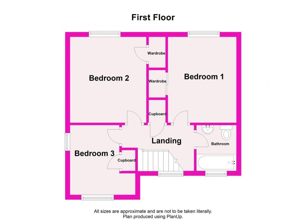 Floorplan for Felcourt Drive