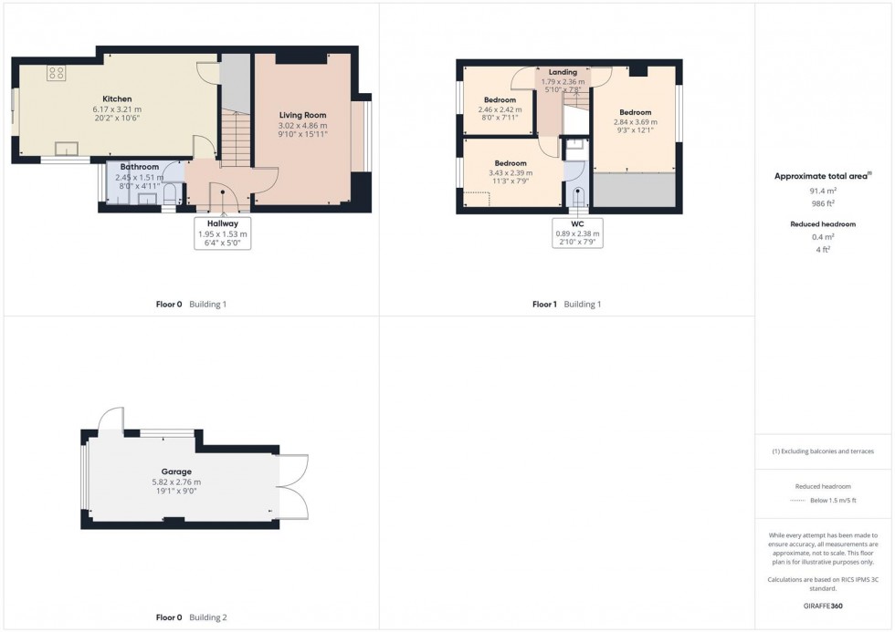 Floorplan for Thorn Street, Woodville, Swadlincote