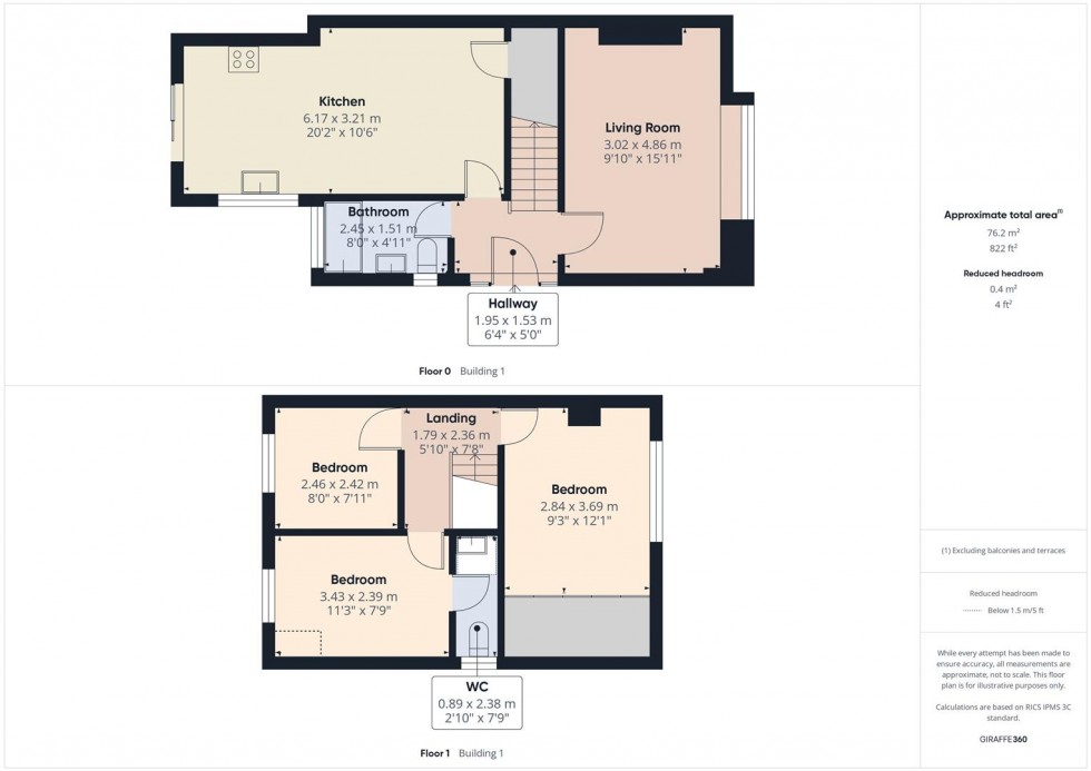 Floorplan for Thorn Street, Woodville, Swadlincote