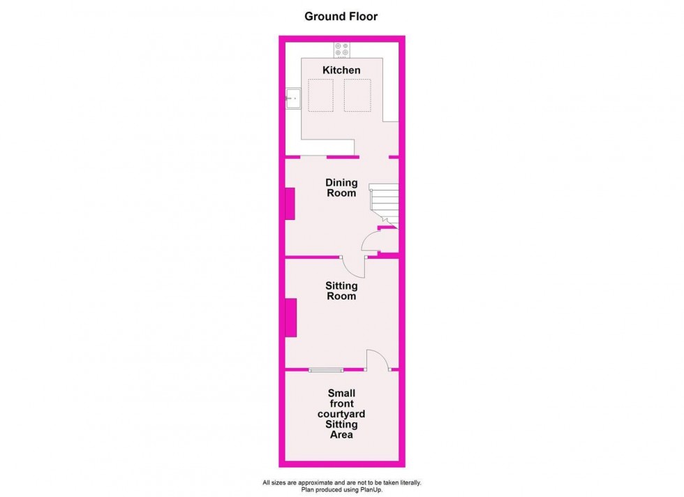 Floorplan for St Thomas Pathway