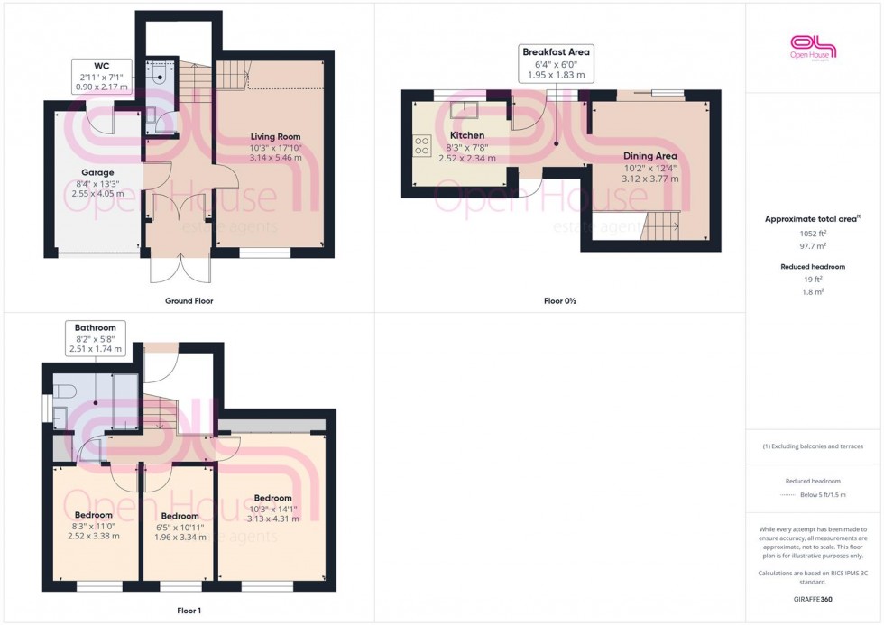 Floorplan for Valley Dene, Newhaven