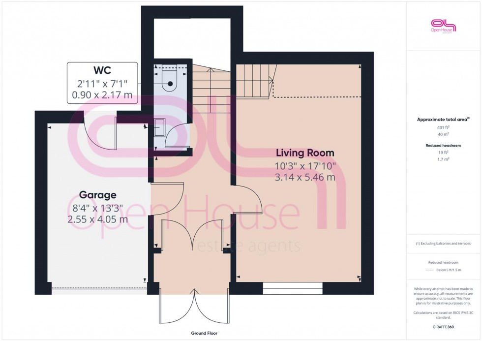 Floorplan for Valley Dene, Newhaven