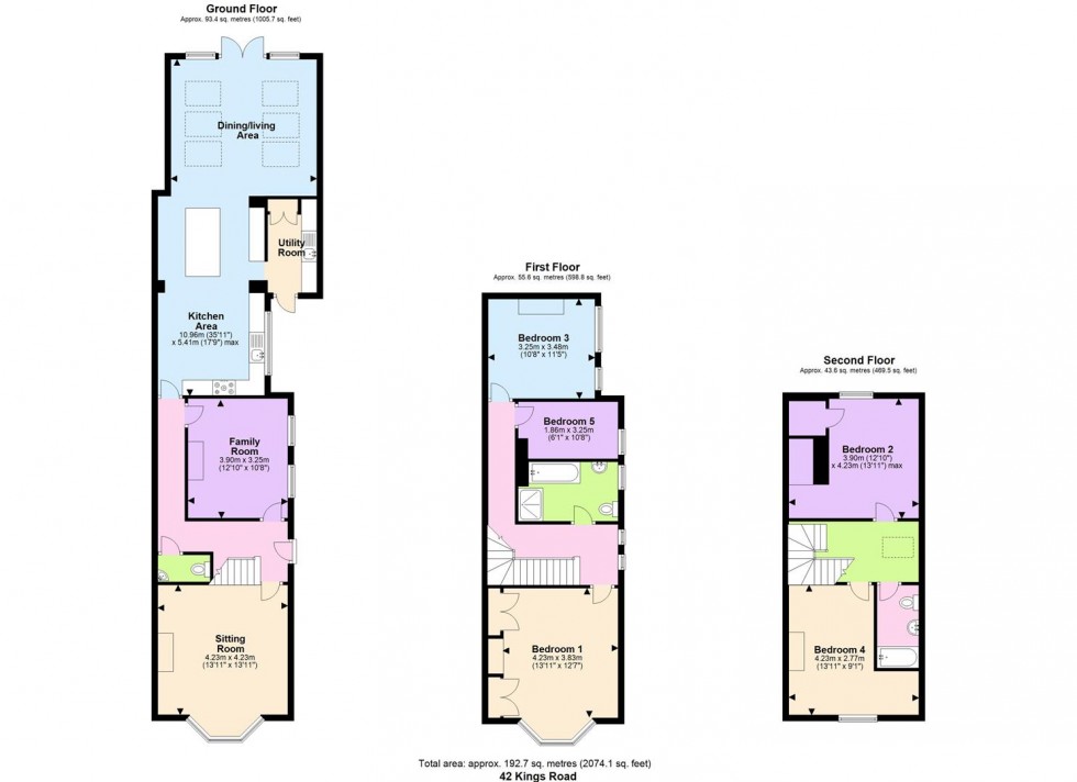 Floorplan for Kings Road,,Horsham