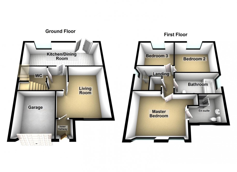 Floorplan for Winding House Drive, Hednesford
