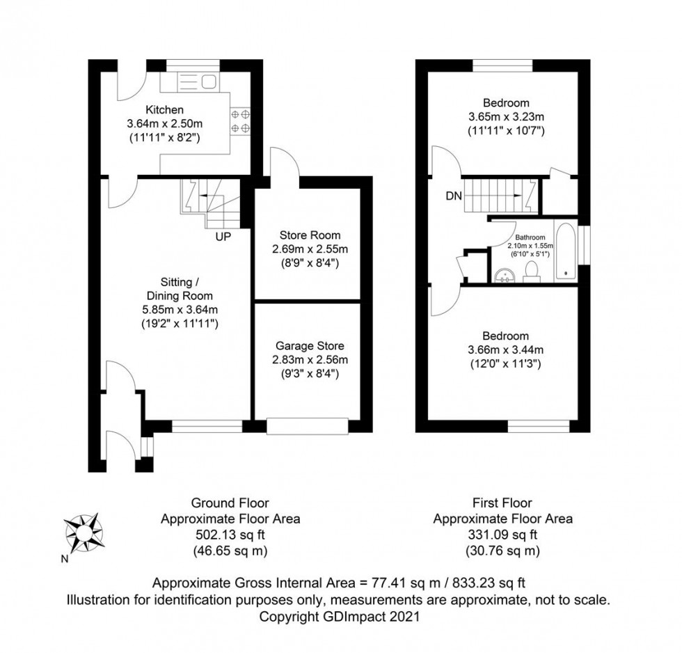 Floorplan for Sycamore Avenue,,Horsham