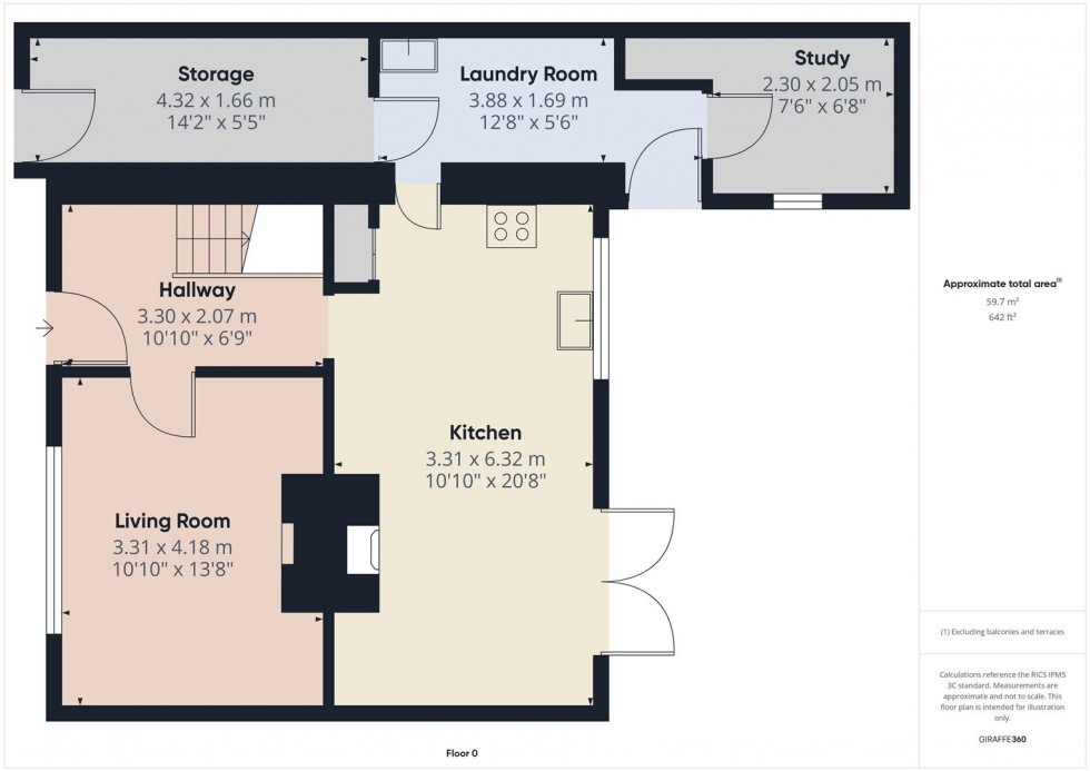 Floorplan for Empire Road, Burton-On-Trent