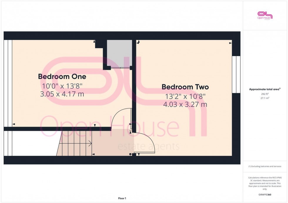 Floorplan for St. Leonards Close, Newhaven
