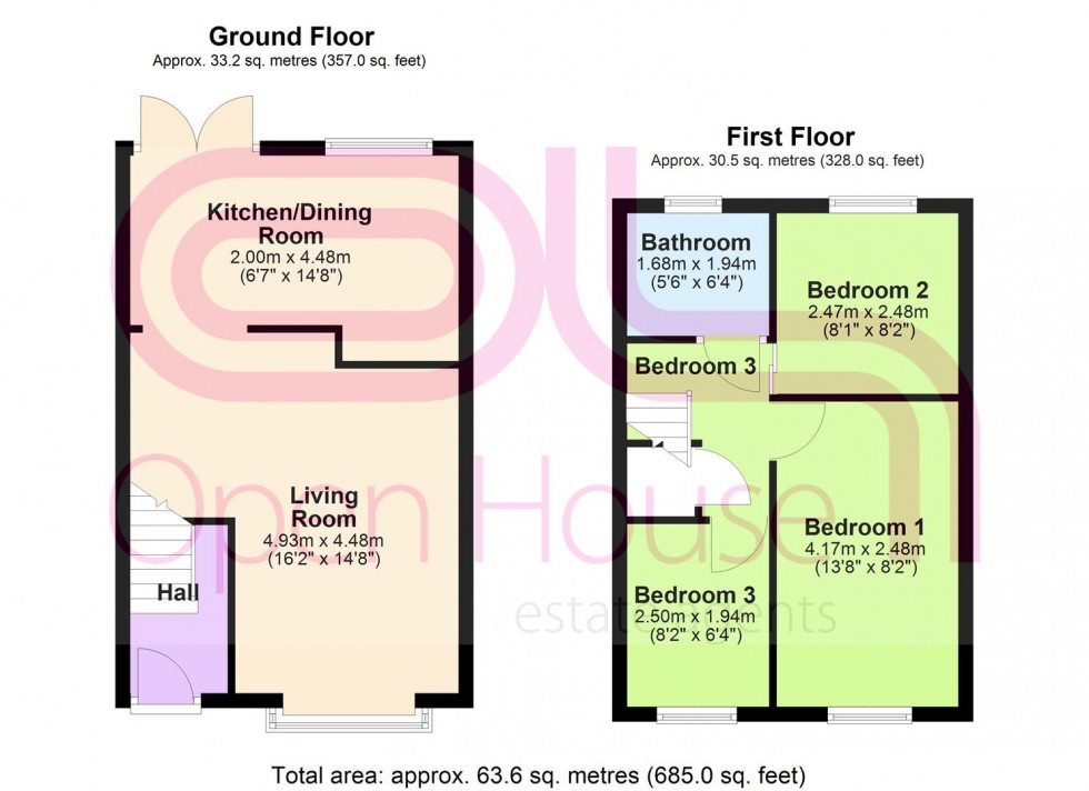 Floorplan for Darley Street, Farnworth