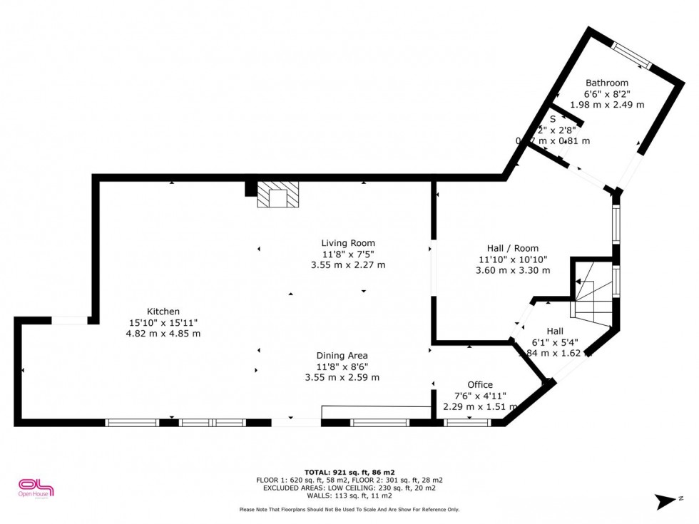Floorplan for Main Road, Brailsford, Ashbourne