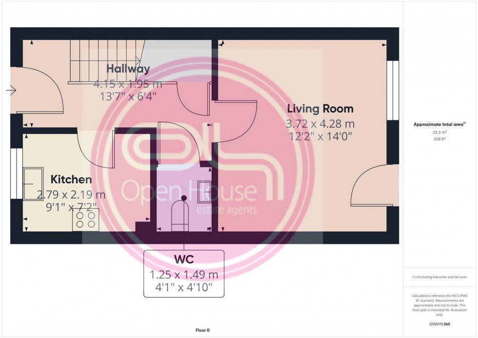 Floorplan for Magpie Close, Branston