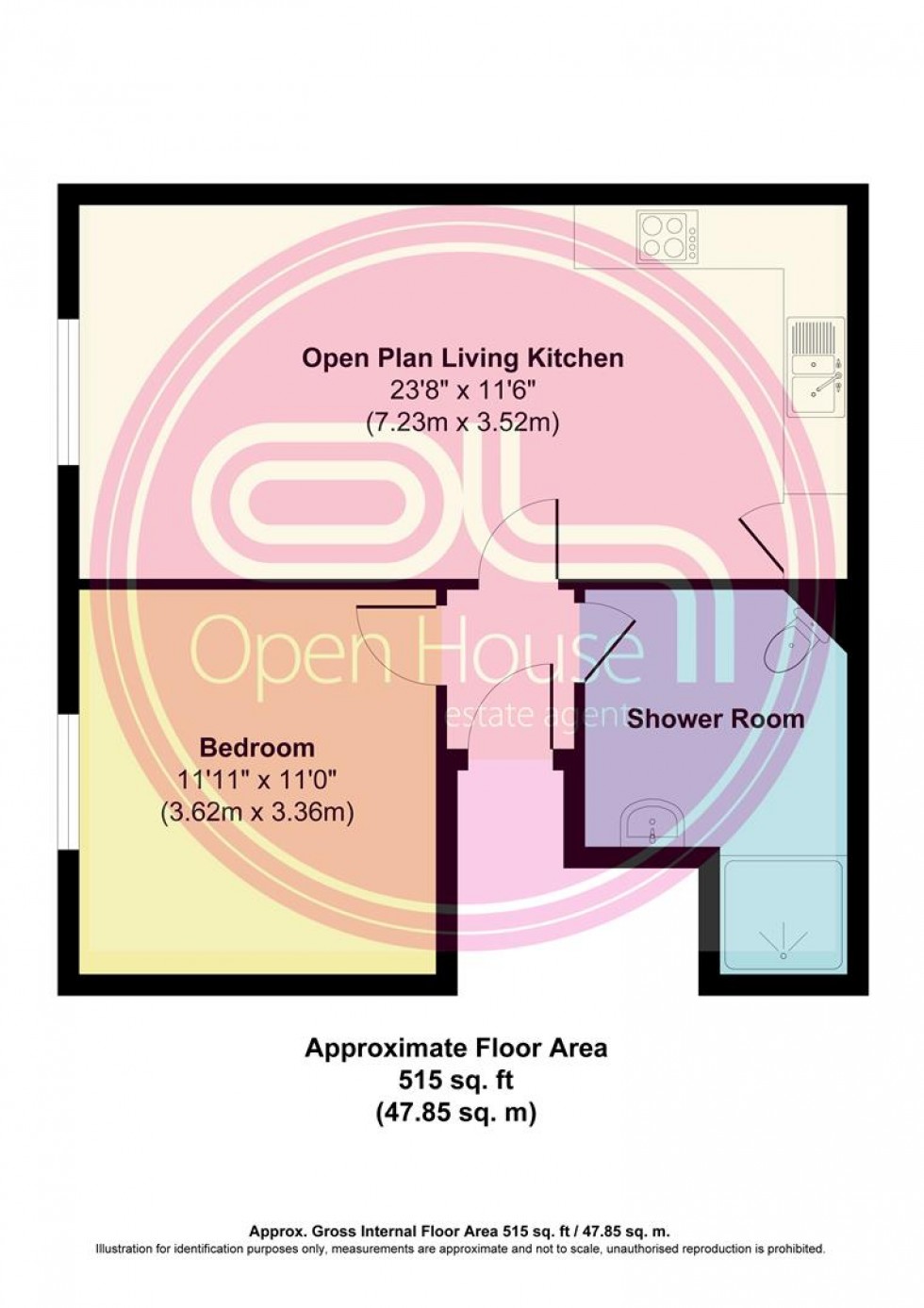 Floorplan for The Old Mill, The Flour Mills, Burton-On-Trent