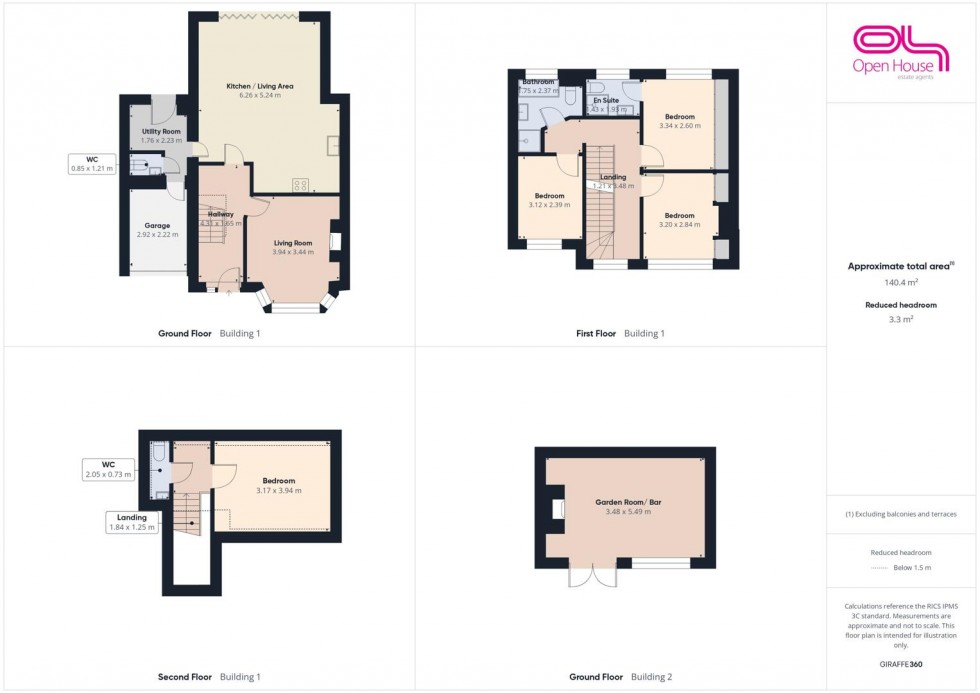 Floorplan for Cannock Road, Brocton