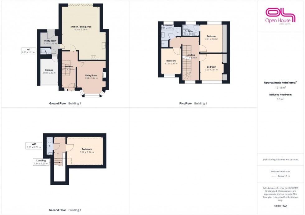 Floorplan for Cannock Road, Brocton
