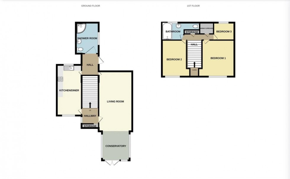 Floorplan for Cramond Walk, Bolton