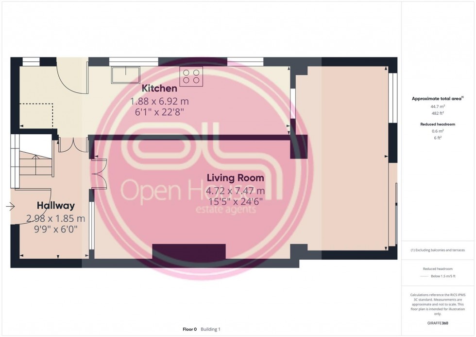 Floorplan for Ashleigh Drive, Tamworth