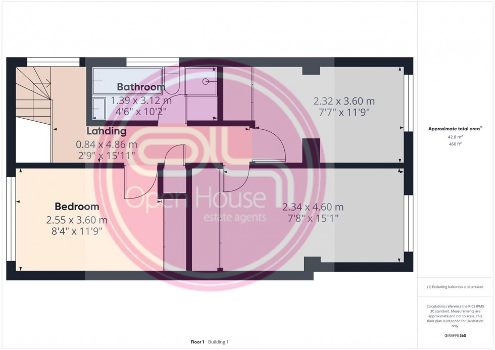 Floorplan for Ashleigh Drive, Tamworth