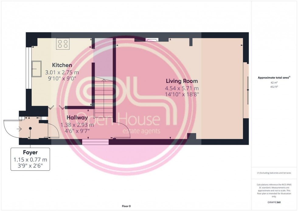 Floorplan for Harwood Avenue, Branston