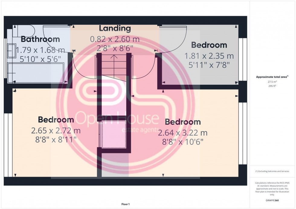 Floorplan for Harwood Avenue, Branston