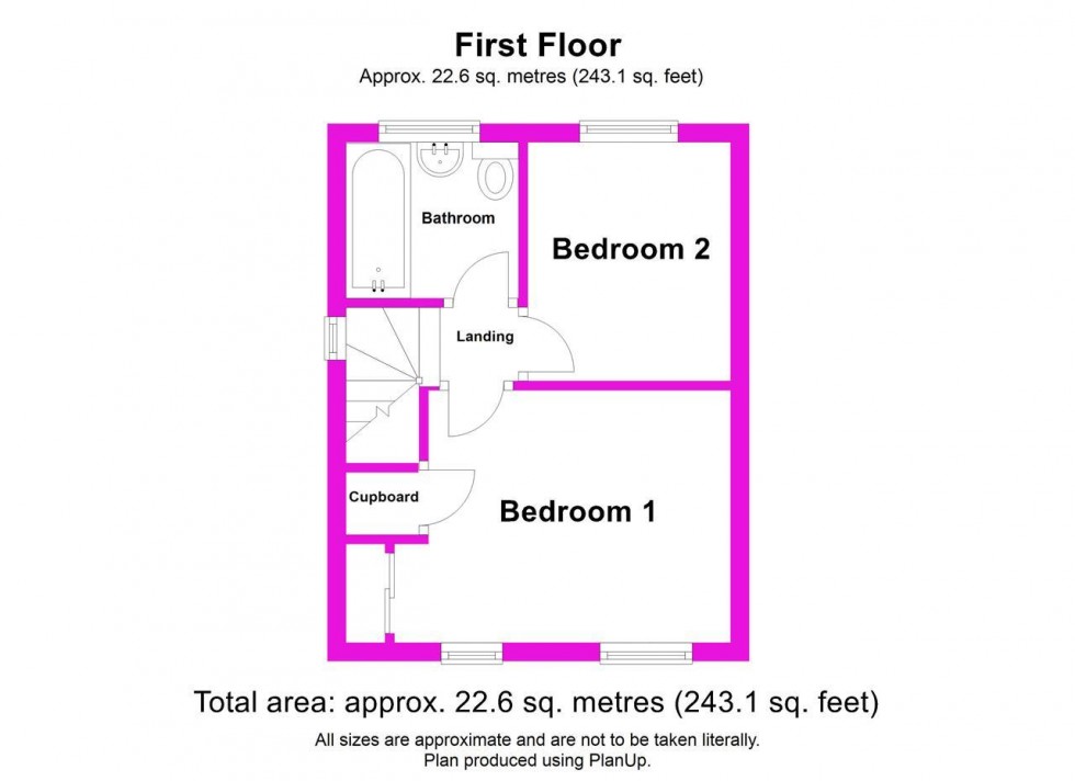 Floorplan for Fieldfare Way