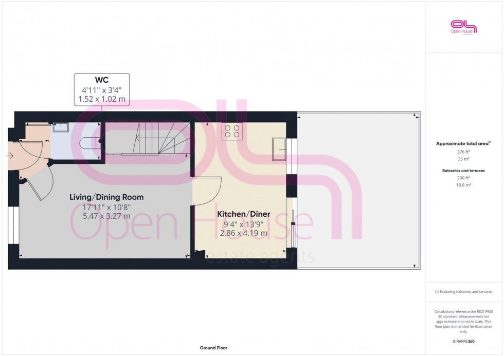 Floorplan for Westview Close, Peacehaven