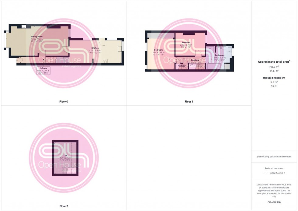 Floorplan for Outwoods Street, Burton-On-Trent