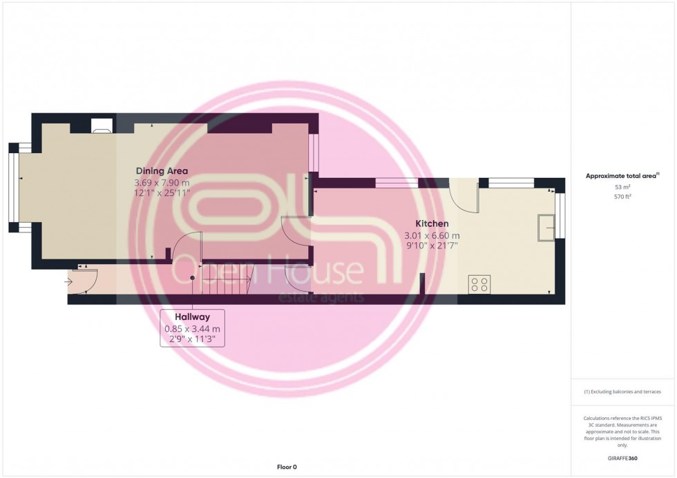 Floorplan for Outwoods Street, Burton-On-Trent