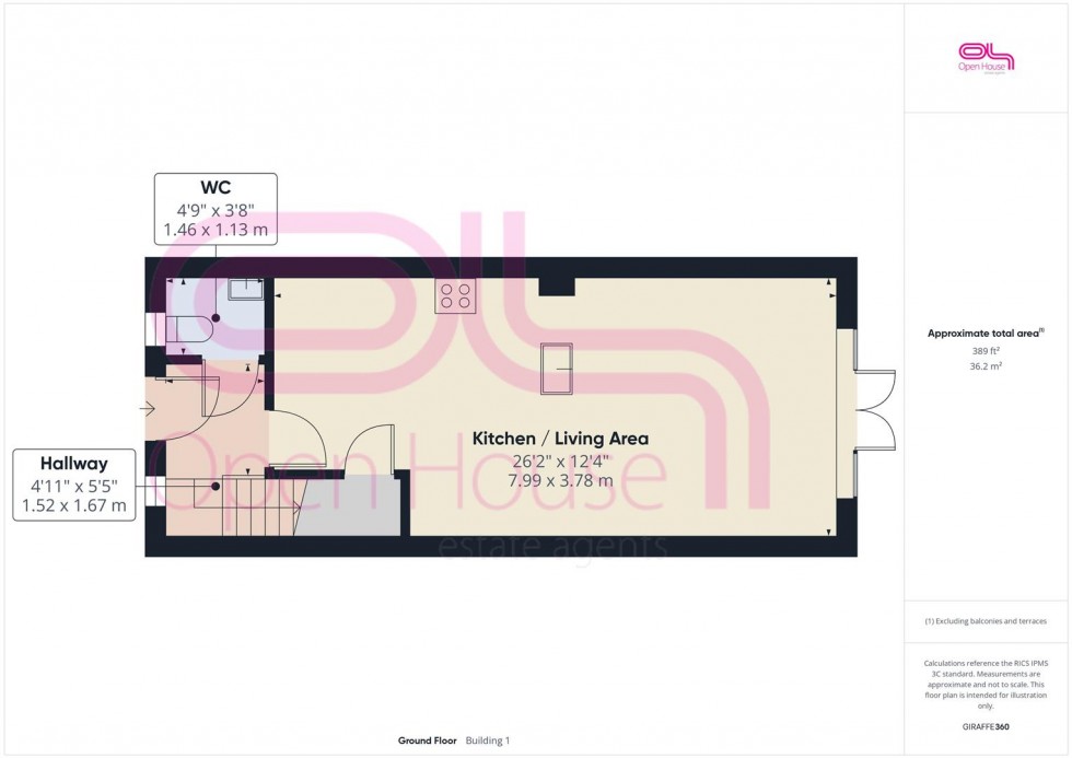 Floorplan for Westview Close, Peacehaven