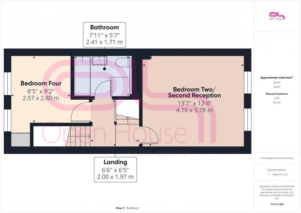 Floorplan for Westview Close, Peacehaven