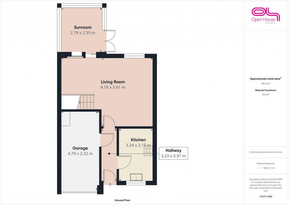 Floorplan for Washington Drive, Stafford