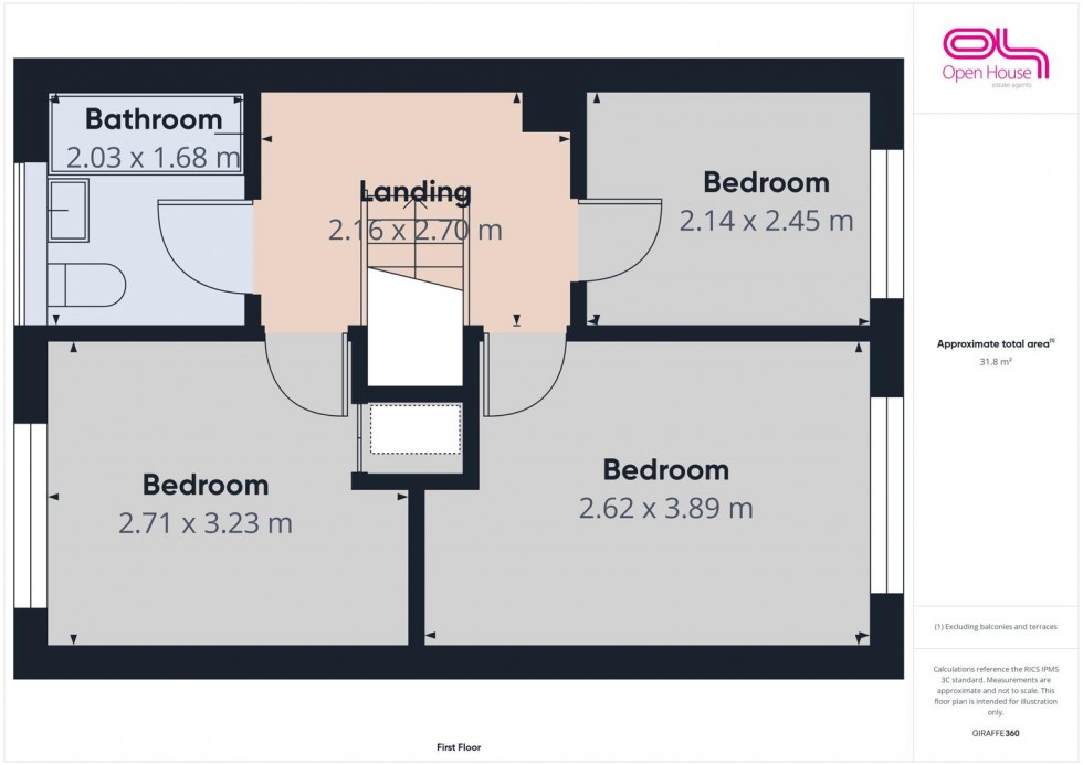 Floorplan for Crab Lane, Cannock